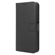 Pattintható tok a Xiaomi Redmi Note 12S 4G, Wallet Smart Magnet, fekete