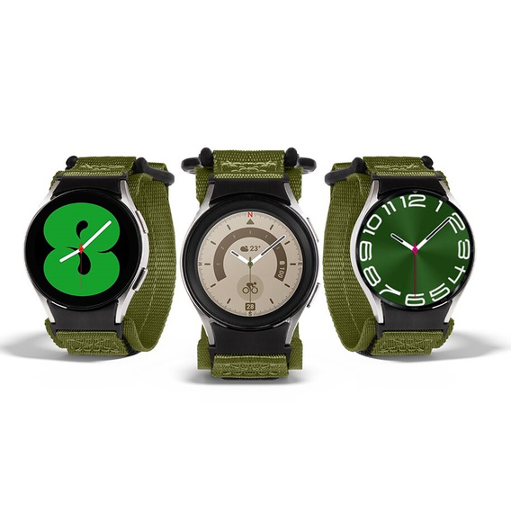 ERBORD MP84 Nylon szíj a Samsung Galaxy Watch 4/5/6 40/42/43/44/45/46/47MM órához