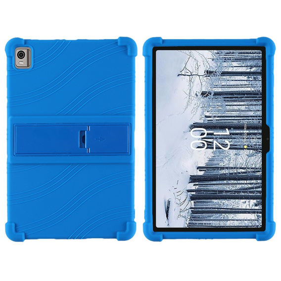 Szilikon tok Nokia T21, Impact, páncélozott, kék