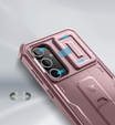 Páncélozott tok a Samsung Galaxy S24 FE, Dexnor Full Body (Two Frames), rózsaszín rose gold
