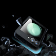 Telefontok a Samsung Galaxy Z Flip7 FE / Z Flip6, Fusion Hybrid, fekete