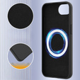 Telefontok a iPhone 16e, Silicone MagSafe, fekete