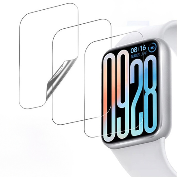 3x ERBORD hidrogél fólia Xiaomi Smart Band 9 Pro