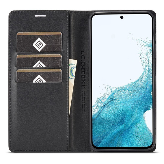 Pattintható tok a Samsung Galaxy A56, Carbon LC.IMEEKE, fekete