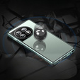 Tok OnePlus 11 5G, Magnetic Dual Glass, zöld