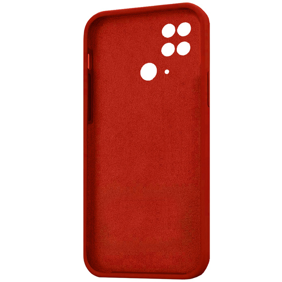 Telefontok a Xiaomi Redmi 10C, Silicone Lite, piros