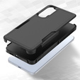 Páncélozott tok Samsung Galaxy S25 Edge, Dual Shockproof, fekete