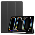 Tok Apple iPad Pro 13" 7 gen. 2024 (A2925, Smartcase tolltartóval, fekete