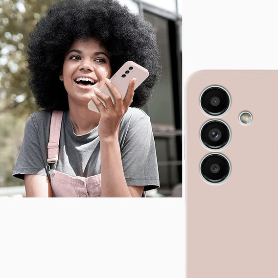 Telefontok a Samsung Galaxy A04S / A13 5G, Silicone Lite, rózsaszín