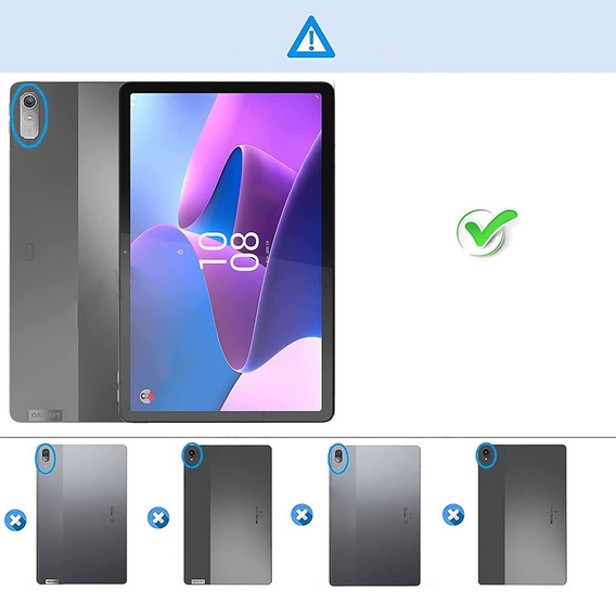 Tok Lenovo Tab P11 Pro Gen 2 TB132FU TB132XU 11.2" készülékhez, szilikon, átlátszó