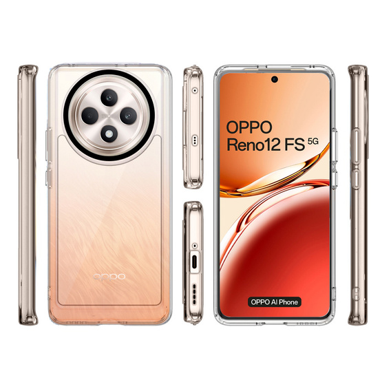 Telefontok a Oppo Reno 12FS / 12F, Fusion Hybrid, átlátszó