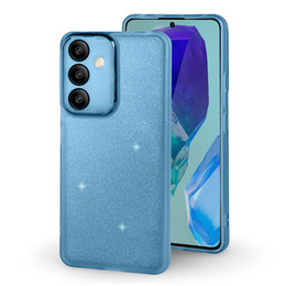 Telefontok a Samsung Galaxy M55 5G, Glittery Powder, kék