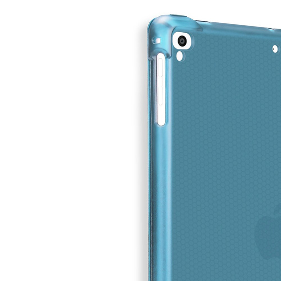 Tok iPad 9.7 2018 / 2017/ Air / Air 2, Smartcase tolltartóval, kék
