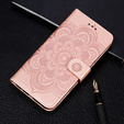 Pattintható tok a Xiaomi Redmi Note 9s/ 9 Pro, Mandala Flower, rózsaszín rose gold