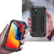 Páncélozott tok a iPhone 14, R-JUST CamShield Slide, fekete