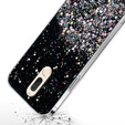Telefontok a Huawei Mate 10 Lite, Glittery, fekete