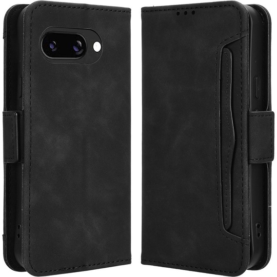 Pattintható tok a Google Pixel 9A, Card Slot, fekete
