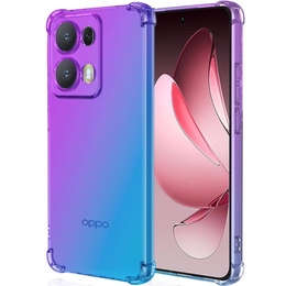Tok Oppo Reno 13 Pro, Gradient Dropproof, Lila / kék