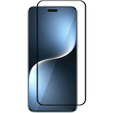3D edzett üveg Honor Magic 7 Pro készülékhez, fekete keretben