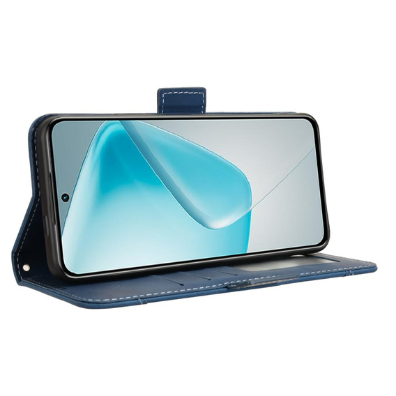 Pattintható tok a Infinix Hot 50 Pro+ 4G, Card Slot, sötétkék