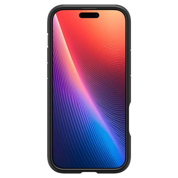 Spigen tok iPhone 16 Pro Max készülékhez, Tough Armor Mag Mag MagSafe, fekete + 9H edzett üveg