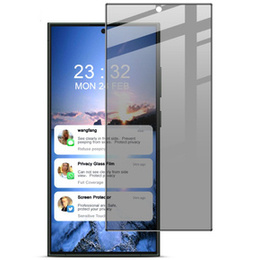 IMAK adatvédelmi edzett üveg Samsung Galaxy S24 Ultra készülékhez
