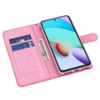 Pattintható tok a Xiaomi Redmi Note 13 Pro+, Wallet, Butterflies kék