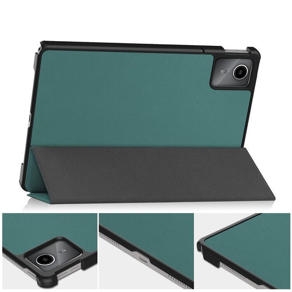 Tok Lenovo Tab M11, Smartcase, zöld