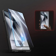 Tongate MECH MagSafe sorozatú tok Samsung Galaxy S25 Ultra készülékhez, fekete + 9H edzett üveg