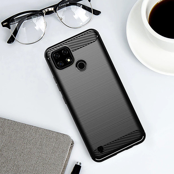 Telefontok a Realme C21, Carbon, fekete