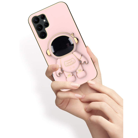 Telefontok a Samsung Galaxy S22 Ultra, Astronaut, rózsaszín rose gold