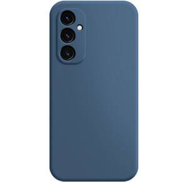 A tok Samsung Galaxy A54 5G, Silicone Lite, sötétkék + 9H üveg