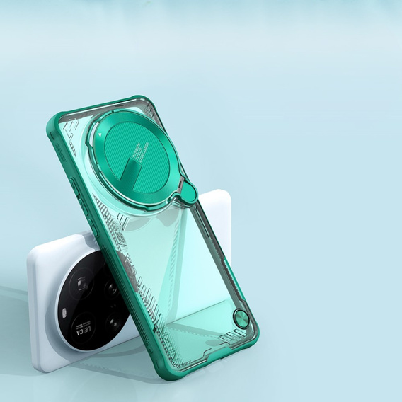 Tok Xiaomi 15 Ultra, páncélozott Nillkin, Icelade Prop, zöld