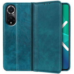 Telefontok a Huawei Nova 9, Wallet Litchi Leather, zöld