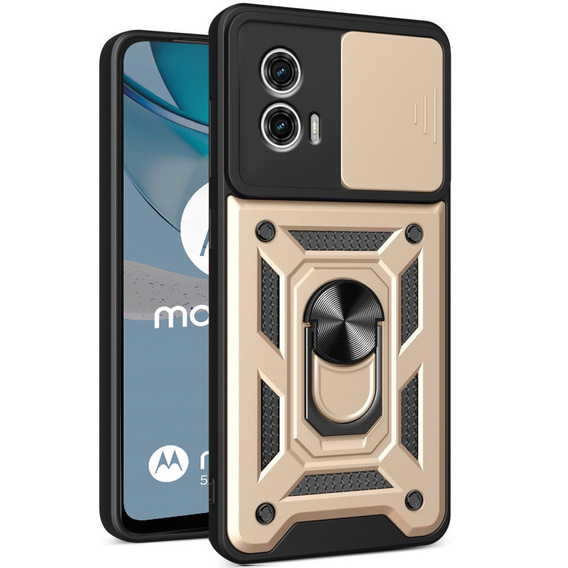 Telefontok a Motorola Moto G53 5G, CamShield Slide, arany