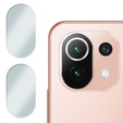 2x ERBORD edzett üveg a kamera számára, hogy Xiaomi Mi 11 Lite / Mi 11 Lite 5G