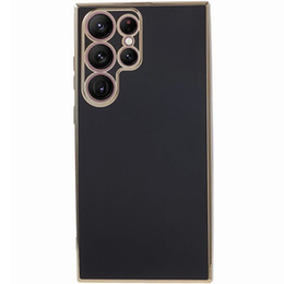 Tojás Samsung Galaxy S24 Ultra, Glamour CamShield, fekete