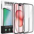 2x kerámia ERBORD hibrid üveg a iPhone 15