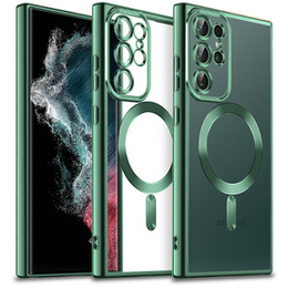 Telefontok a Samsung Galaxy S22 Ultra, MagSafe Hybrid, zöld