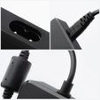 Forcell E856 USB-C 90W univerzális laptop tápegység cserélhető csatlakozókkal