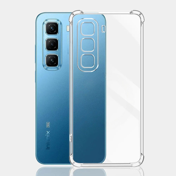 Telefontok a Infinix Hot 50 Pro 4G, Dropproof, átlátszó