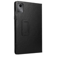 Tok Lenovo Tab M11, bi-fold, patenttal, fekete