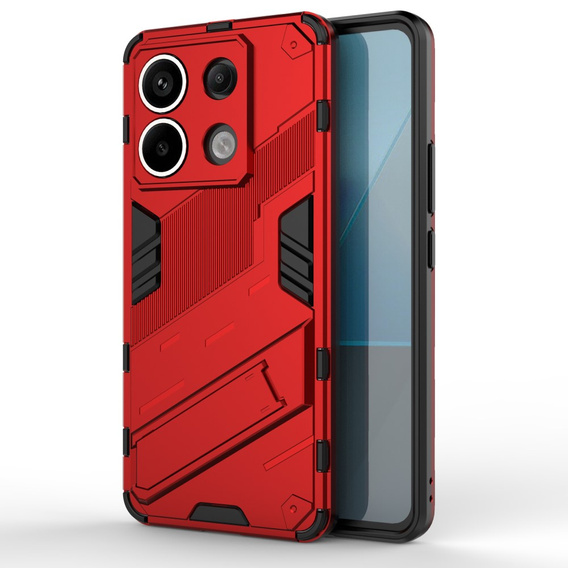 Tok Xiaomi Redmi Note 13 Pro 5G, Military kickstand, piros