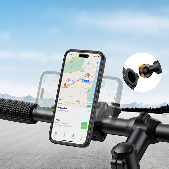 Quick Lock MagSafe kerékpár- és motorkerékpár tartó telefonhoz