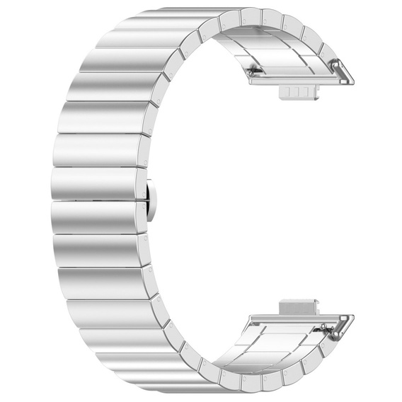 Acél karkötő Huawei Watch Fit 4 / 4 Pro / 3, Ezüst