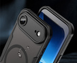 Páncélozott tok iPhone Air készülékhez, MagSafe-hoz, matt fekete