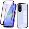 Tok Samsung Galaxy A36, Magnetic Dual Glass, lila