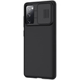 Tok Samsung Galaxy S20 FE, páncélozott Nillkin, CamShield Pro, fekete