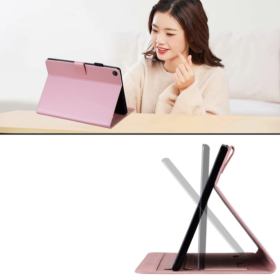 Tok Lenovo Tab M10 Plus 10.6 Gen 3, pánttal, animal, rózsaszín