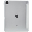 Tok iPad Pro 12.9" 2022/2021/2020 (6/5/4 gen.), Smartcase Hybrid, tolltartó résszel, szürke